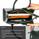 EMERALD ELEGANCE POISE HANDBAG STROKES GALLERY