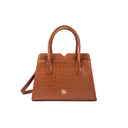 MOCHA ELEGANCE POISE HANDBAG STROKES GALLERY