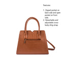 MOCHA ELEGANCE POISE HANDBAG STROKES GALLERY