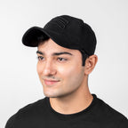 BLACK BASEBALL CAP