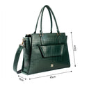EMERALD ELEGANCE GRANDE TOTE BAG FOR 17' LAPTOPS STROKES GALLERY