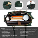 EMERALD ELEGANCE GRANDE TOTE BAG FOR 17' LAPTOPS STROKES GALLERY