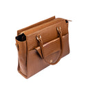 MOCHA ELEGANCE GRANDE TOTE BAG FOR 17' LAPTOPS STROKES GALLERY