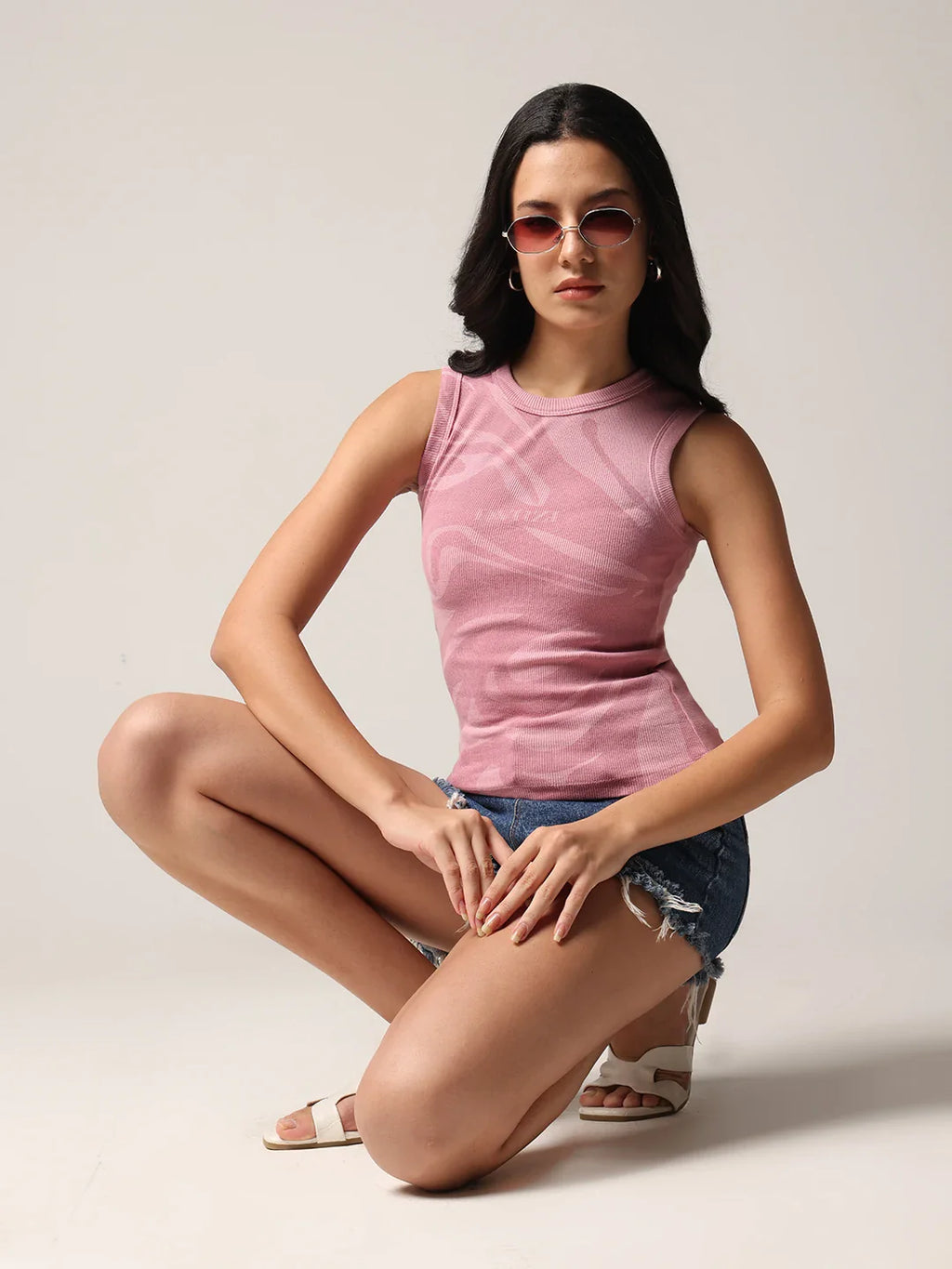 CANDY PINK TANK TOP