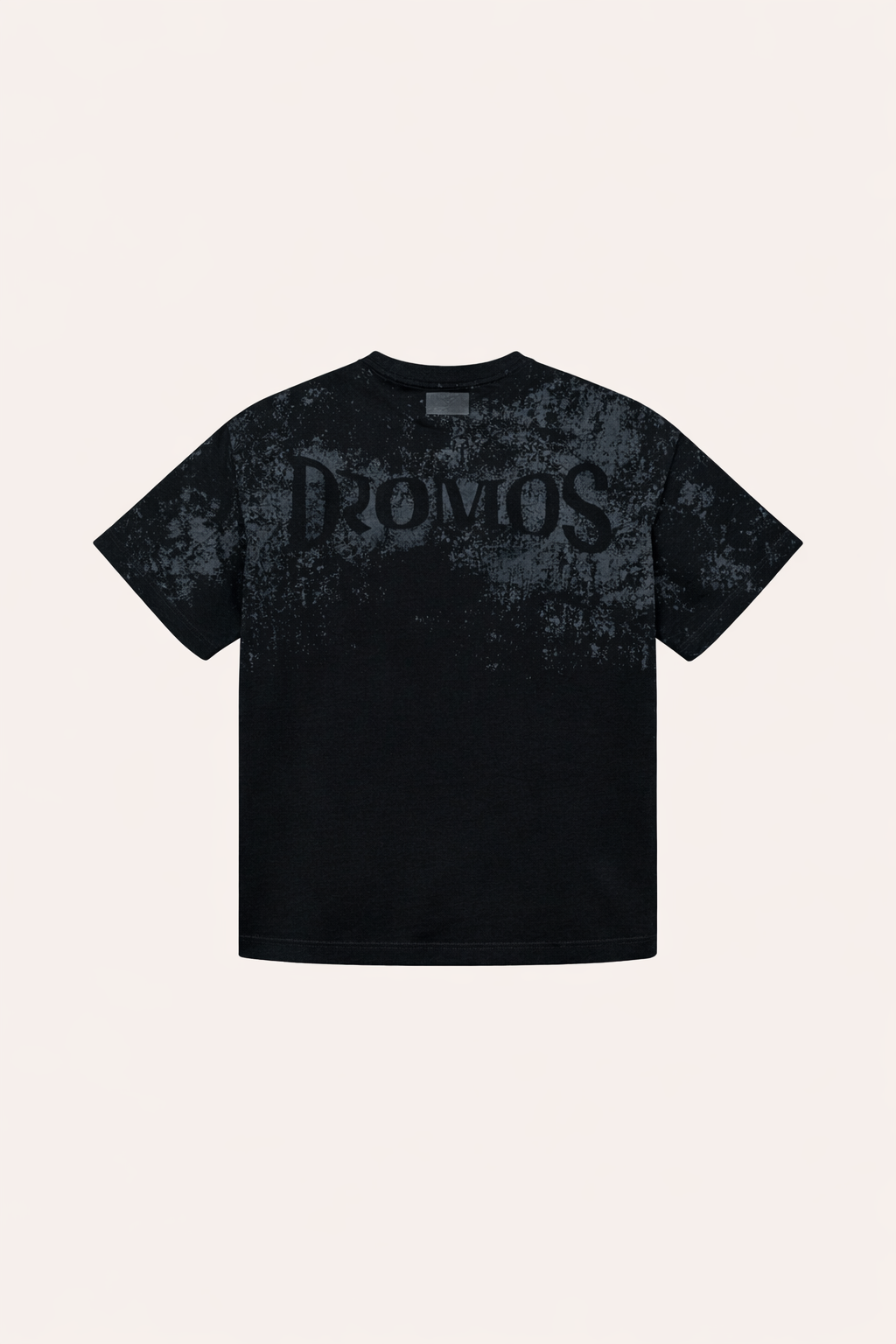 DRO WOVEN PROGRESS TEE - CHARCOAL