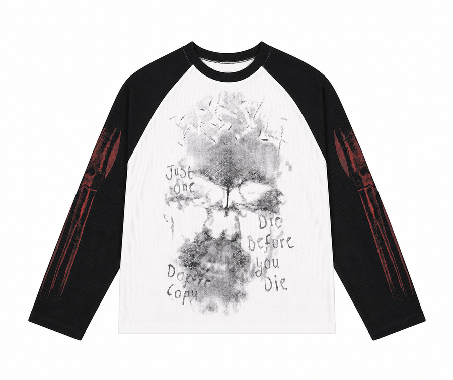 SAINT & SINNERS RAGLAN WAFFLE
