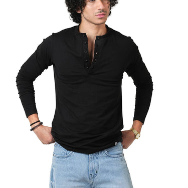 HENLEY - BLACK