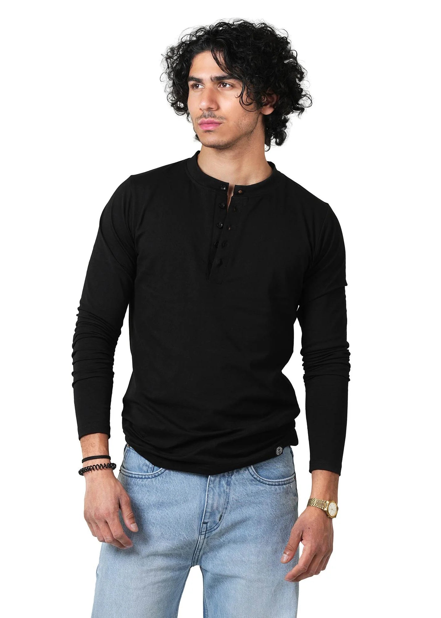 HENLEY - BLACK