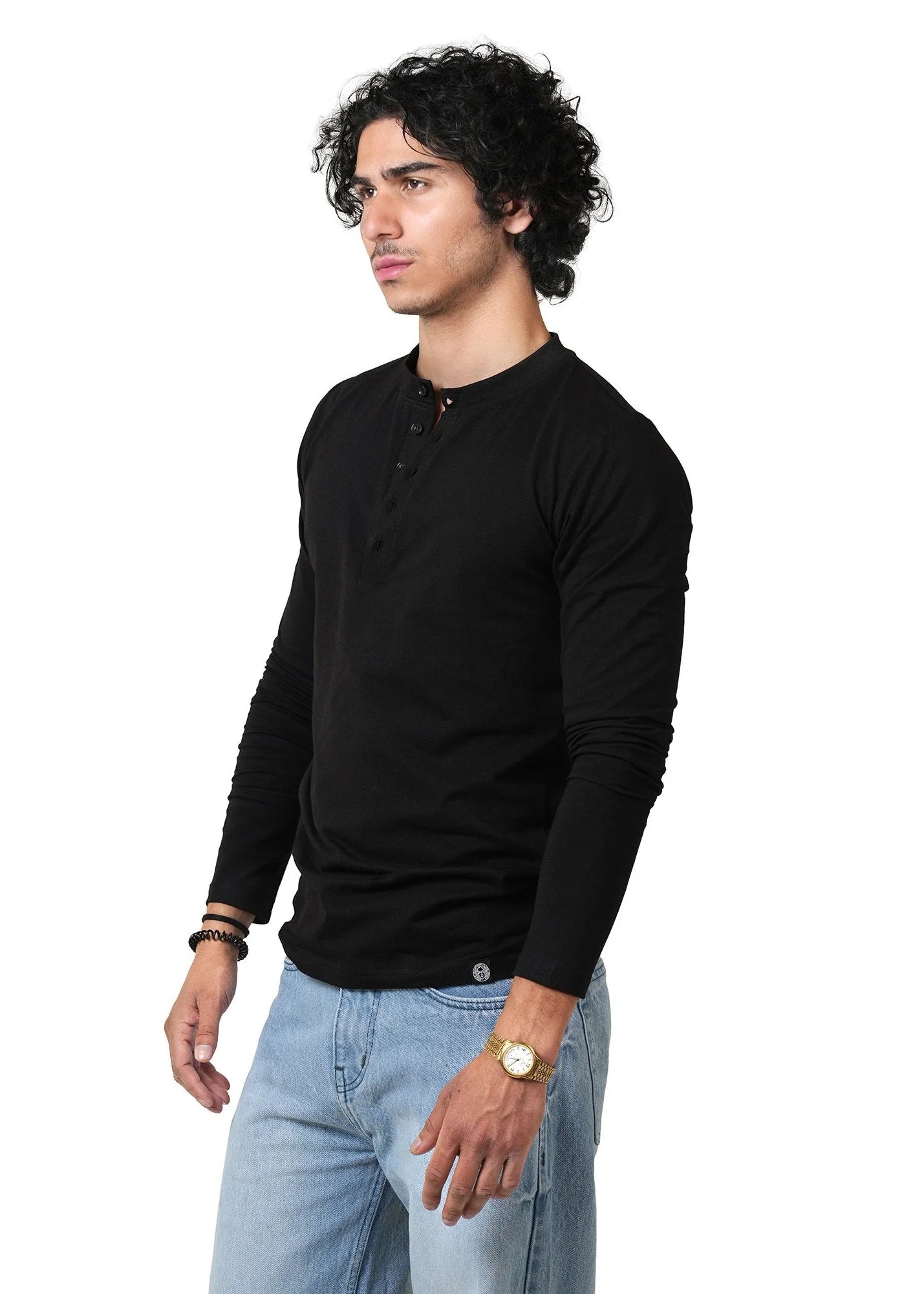 HENLEY - BLACK