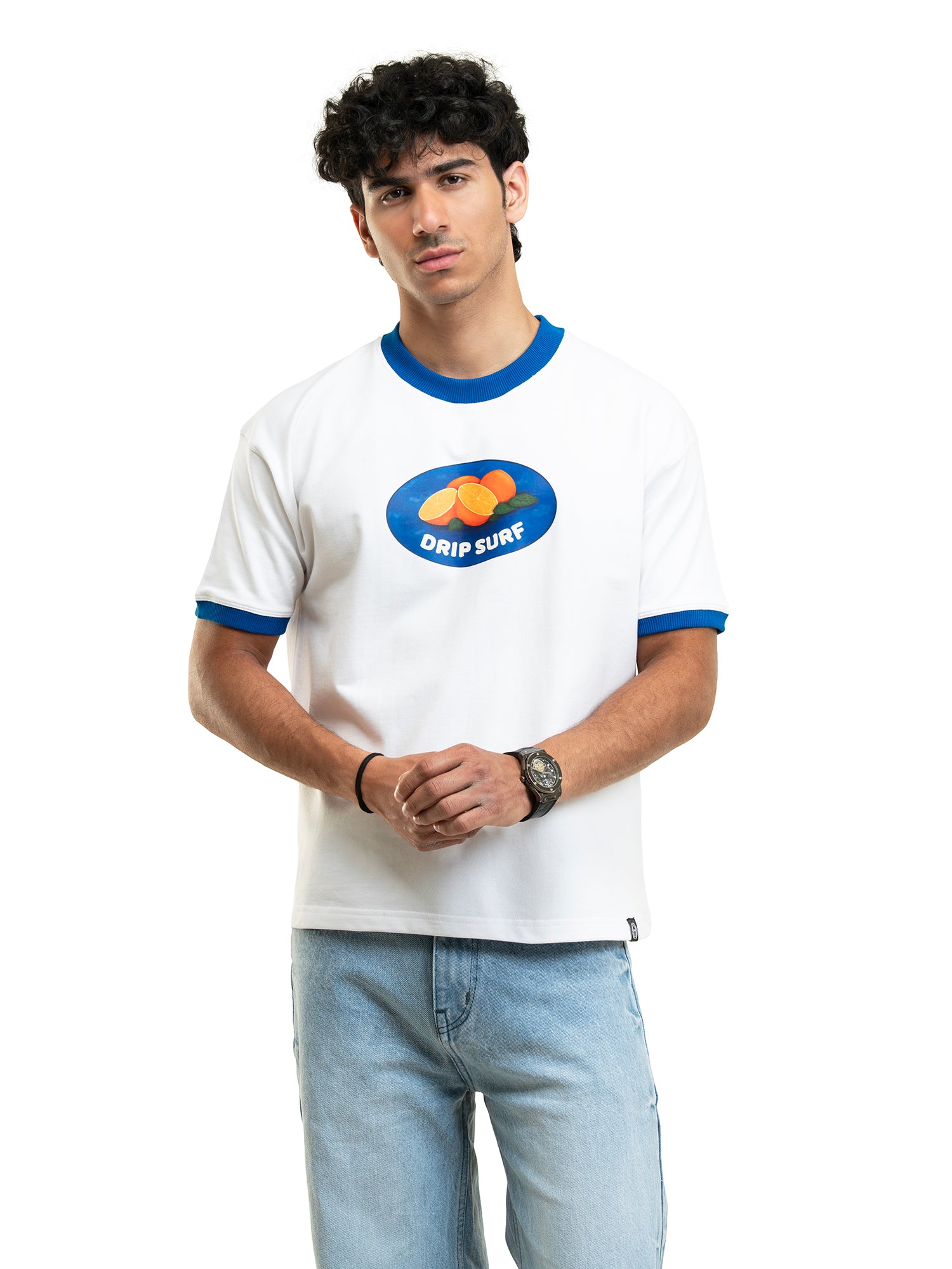 REGULAR CROPPED TEE - DRIP SURF