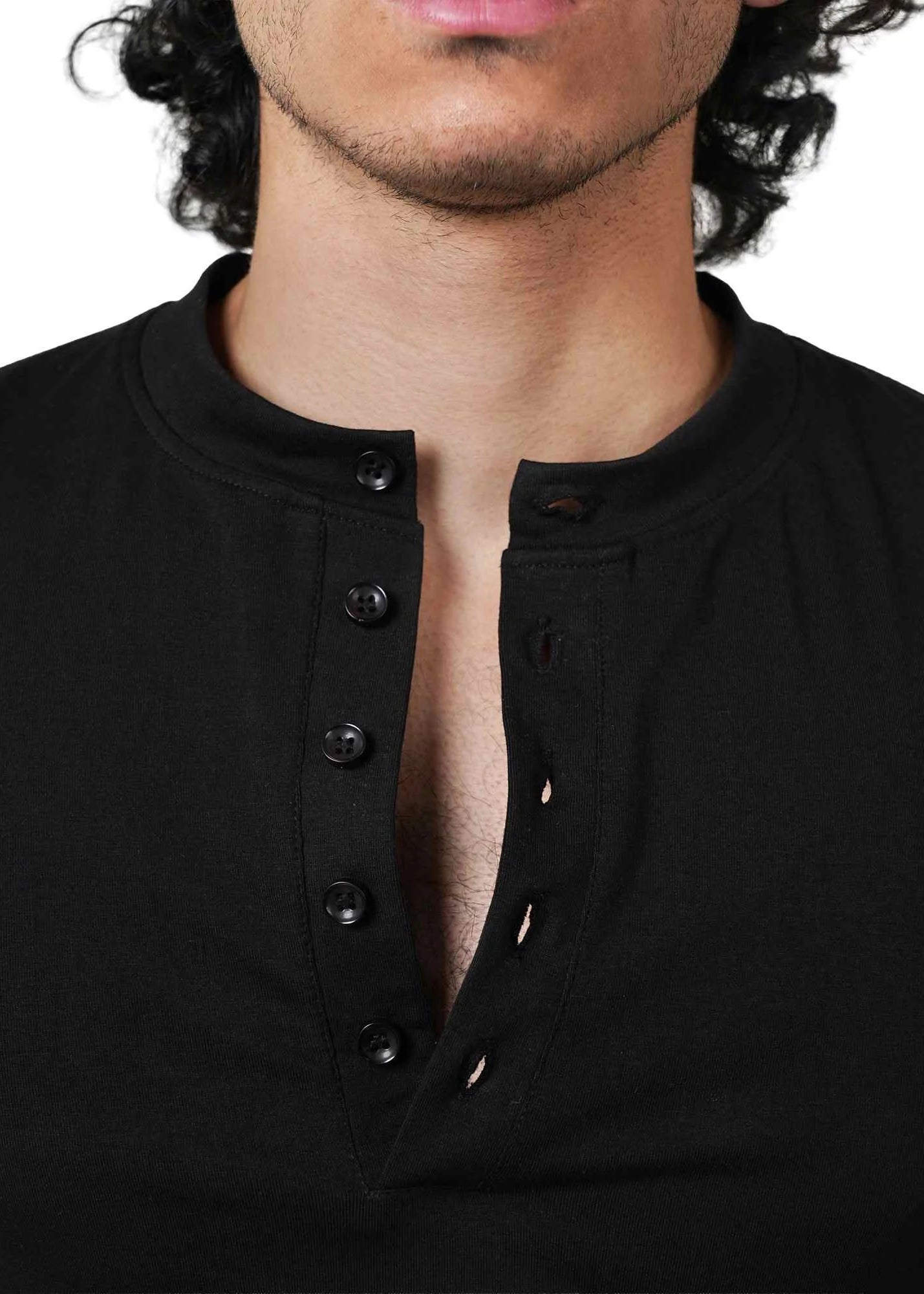 HENLEY - BLACK