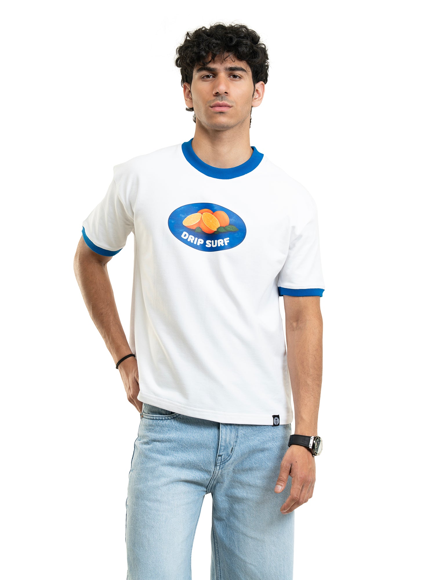 REGULAR CROPPED TEE - DRIP SURF
