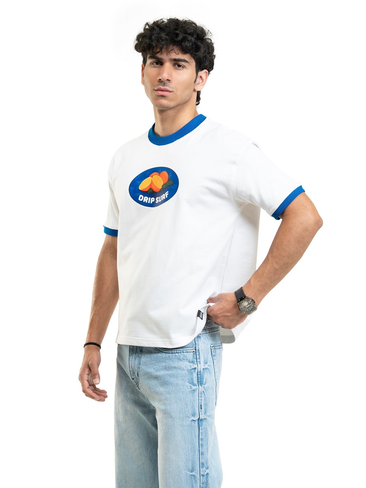 REGULAR CROPPED TEE - DRIP SURF