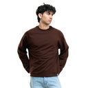RAGLAN CROPPED TEE - COFFEE BROWN DRIP STUDIOS