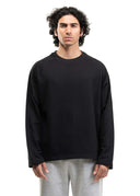 RAGLAN CROPPED TEE - BLACK DRIP STUDIOS