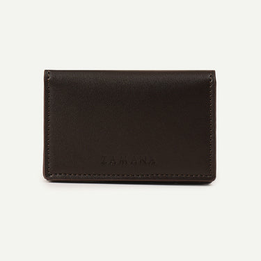 CARD HOLDER - DARK BROWN