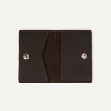 CARD HOLDER - DARK BROWN