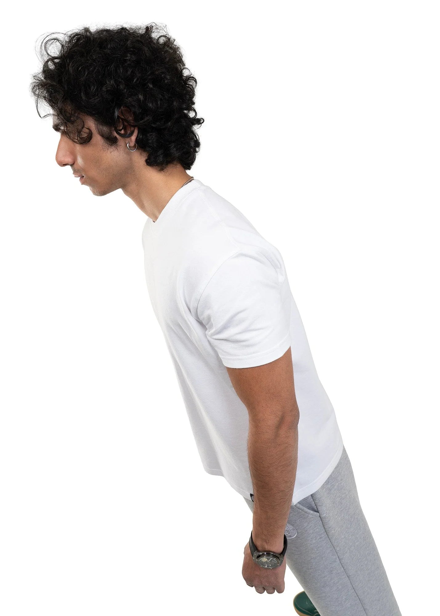 REGULAR CROPPED TEE - WHITE