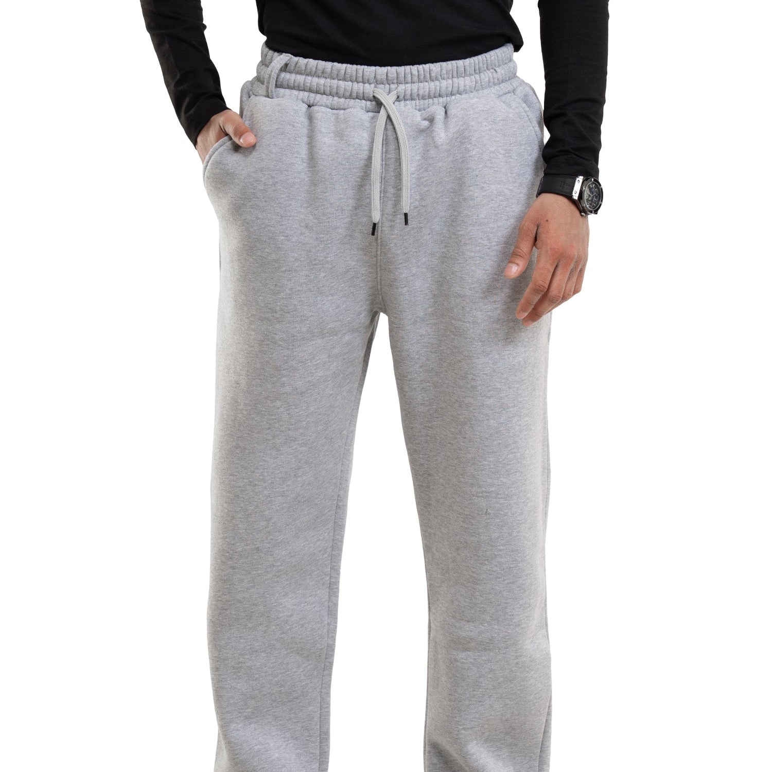 GREY BASIC BOTTOMS