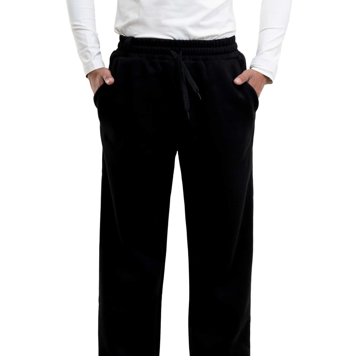 BLACK BASIC BOTTOMS