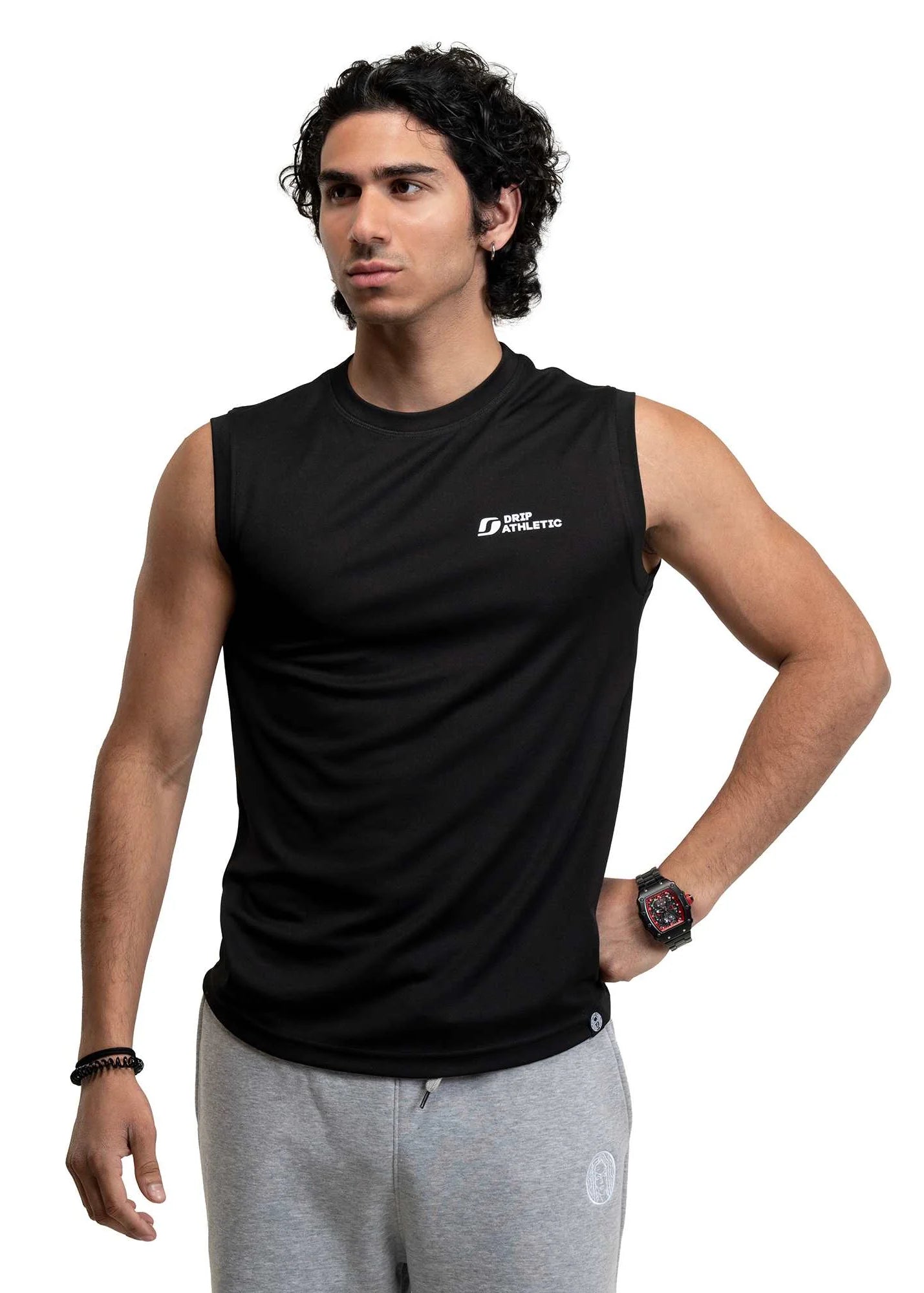 BLACK DRY-FIT VEST