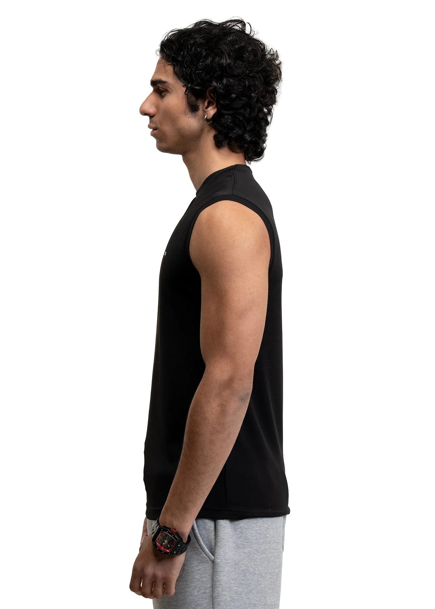 BLACK DRY-FIT VEST