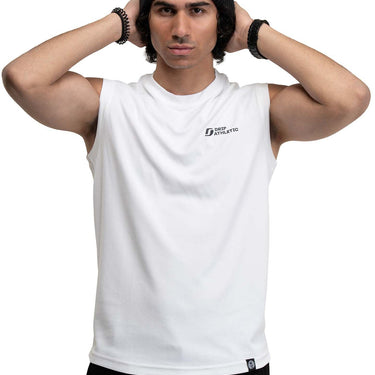 WHITE DRY-FIT VEST