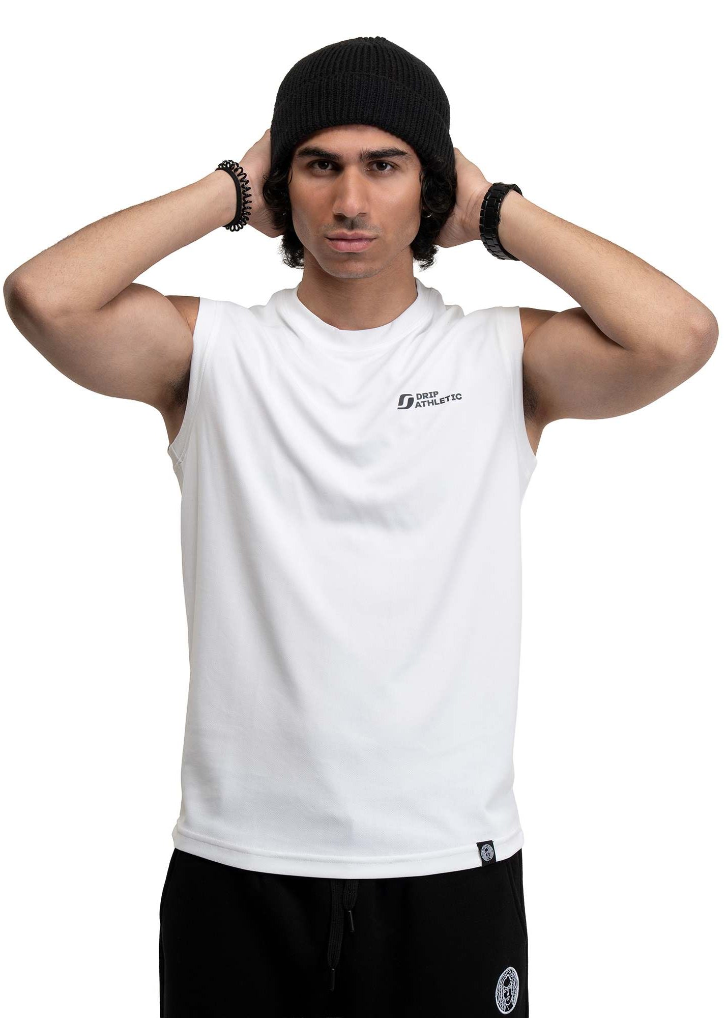 WHITE DRY-FIT VEST
