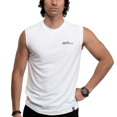 WHITE DRY-FIT VEST