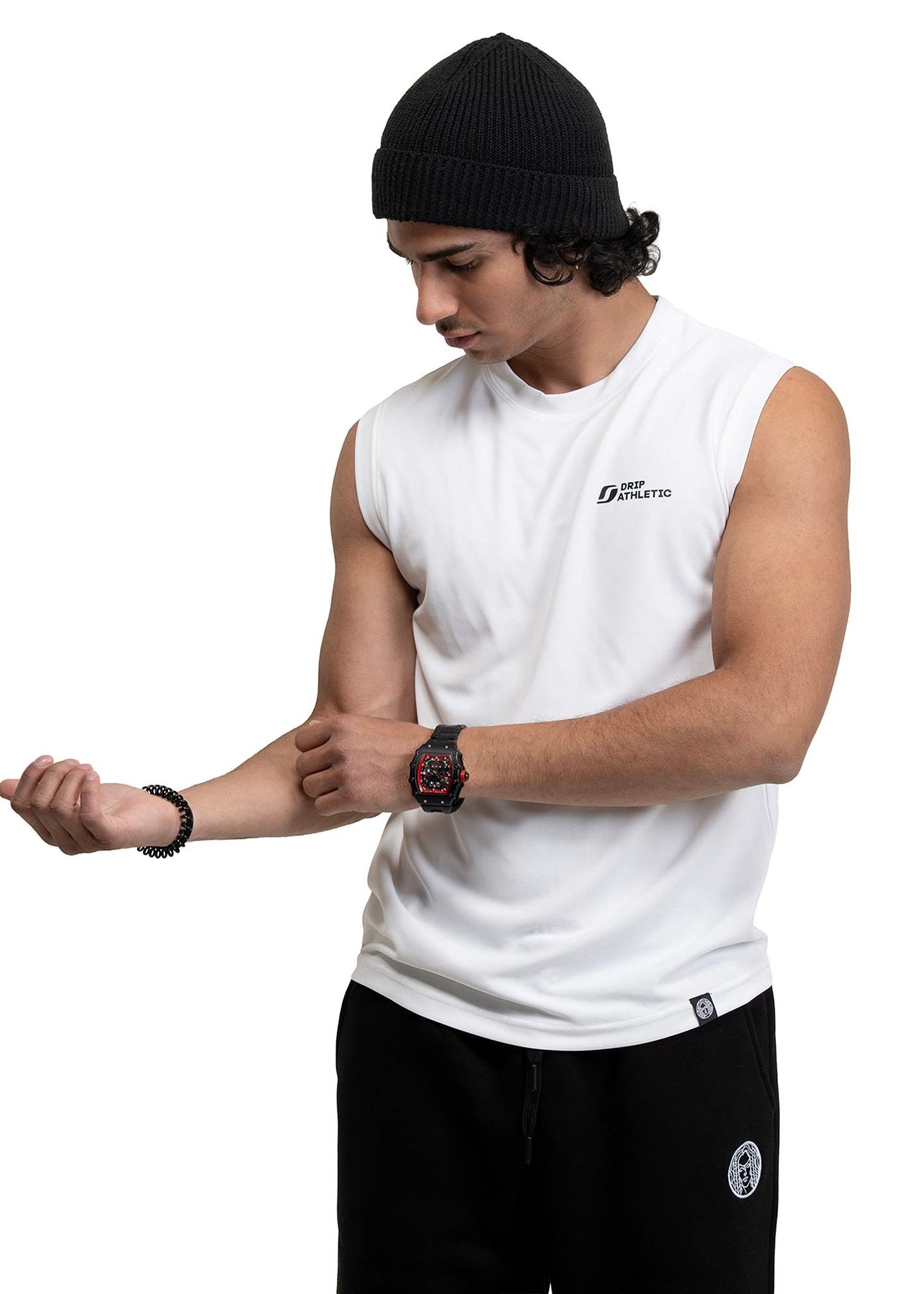 WHITE DRY-FIT VEST