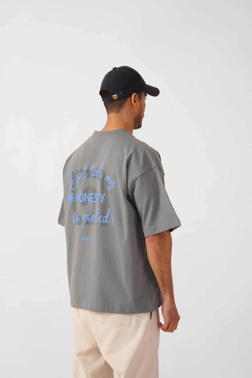 TEMPLETON GRAY BOX FIT TEE