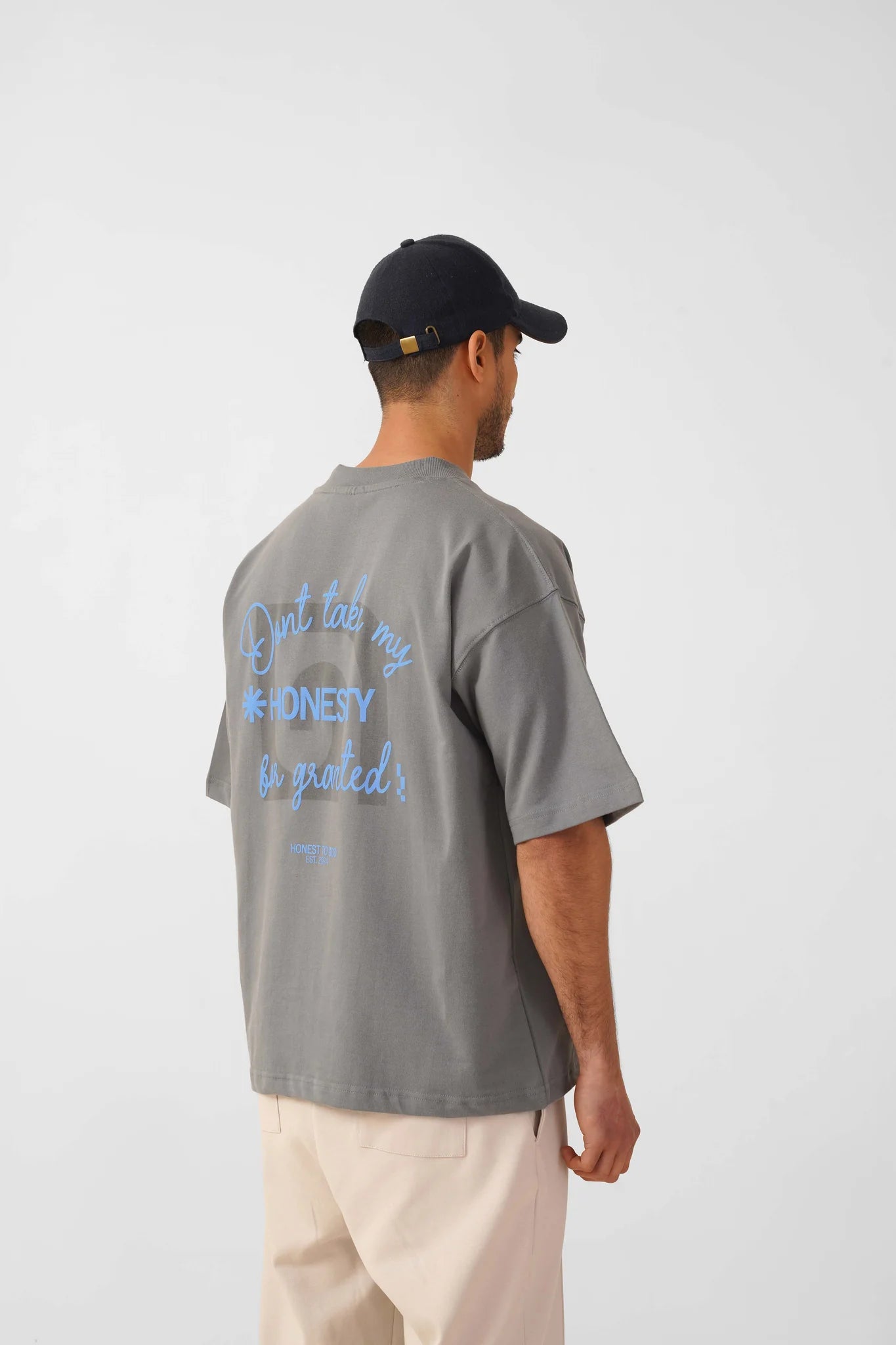 TEMPLETON GRAY BOX FIT TEE