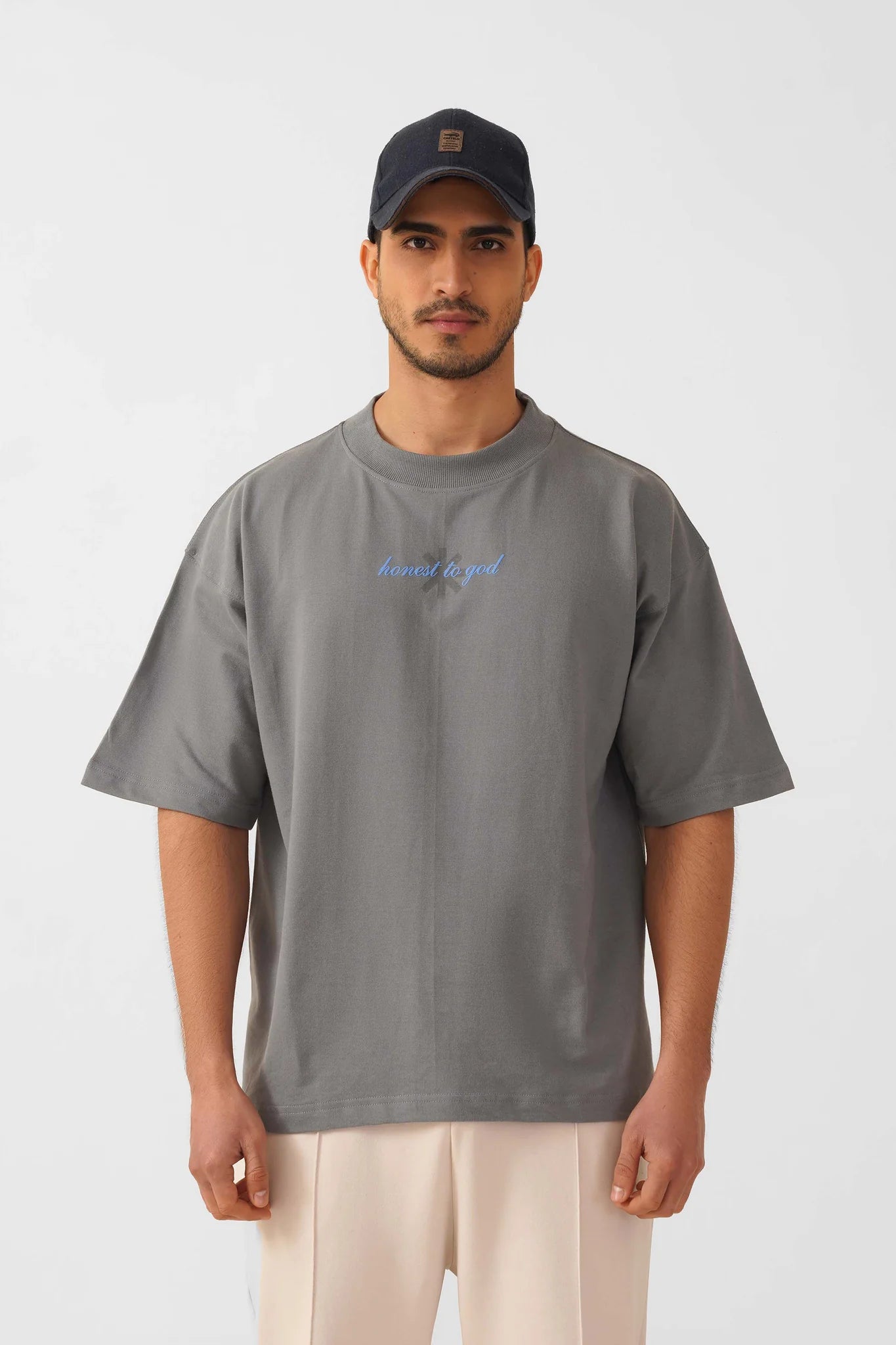 TEMPLETON GRAY BOX FIT TEE