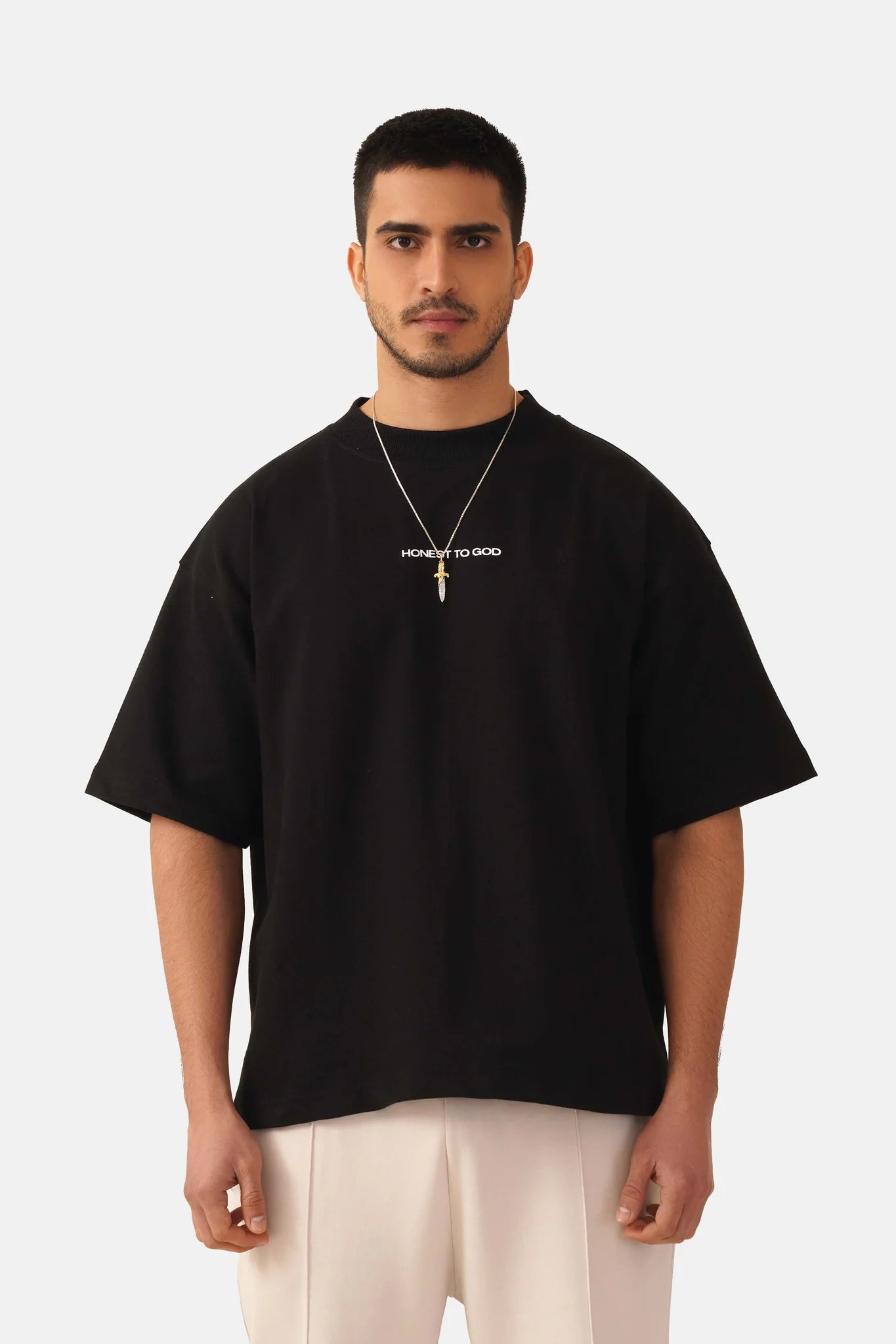 BLACK BOX FIT TEE