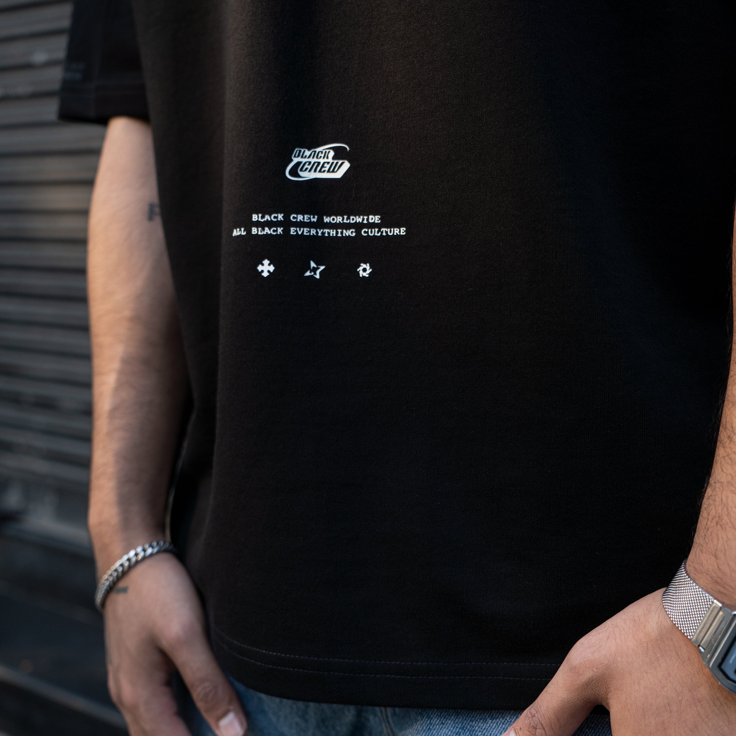 CODE 4 : BLACK ED. REFLECTIVE TEE