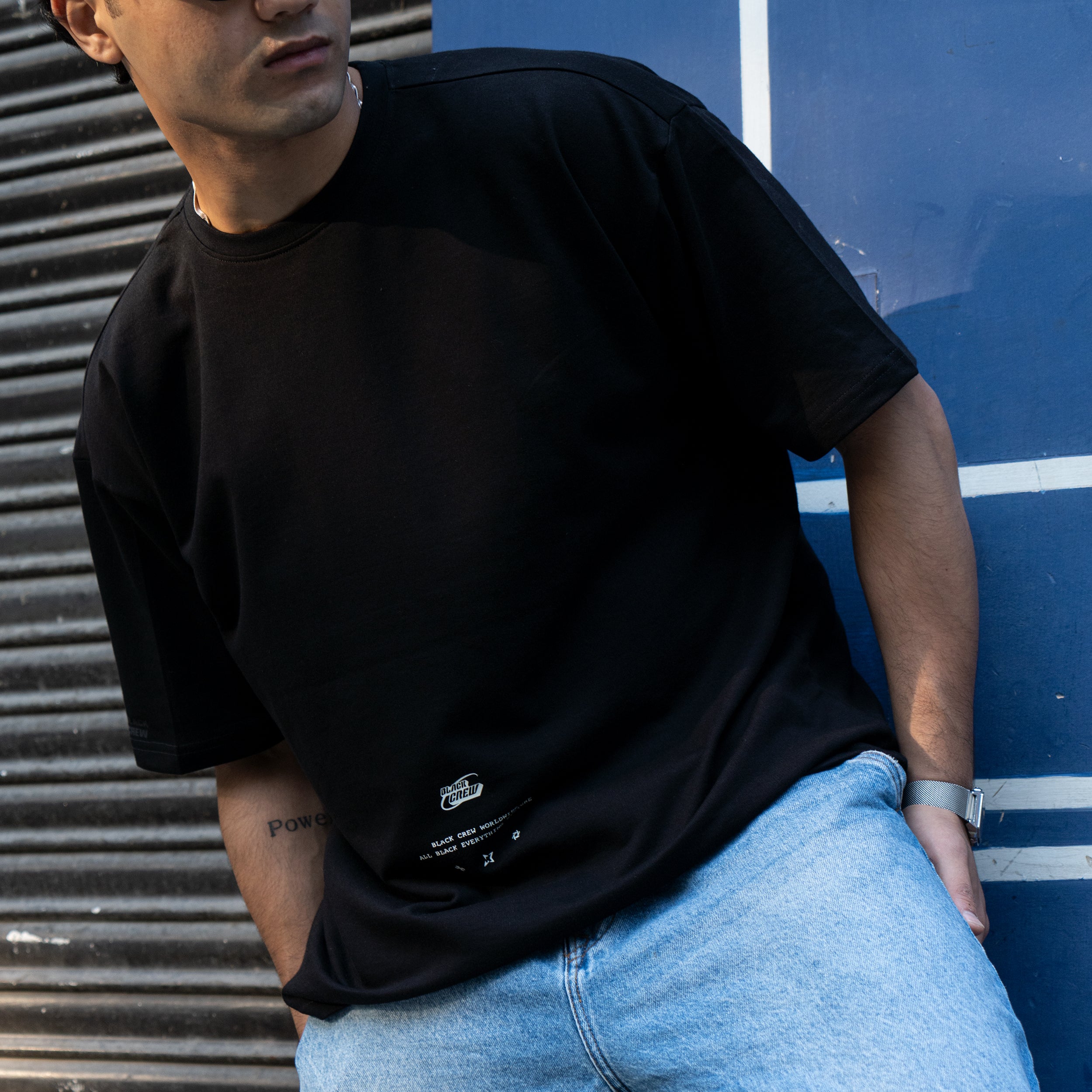 CODE 4 : BLACK ED. REFLECTIVE TEE