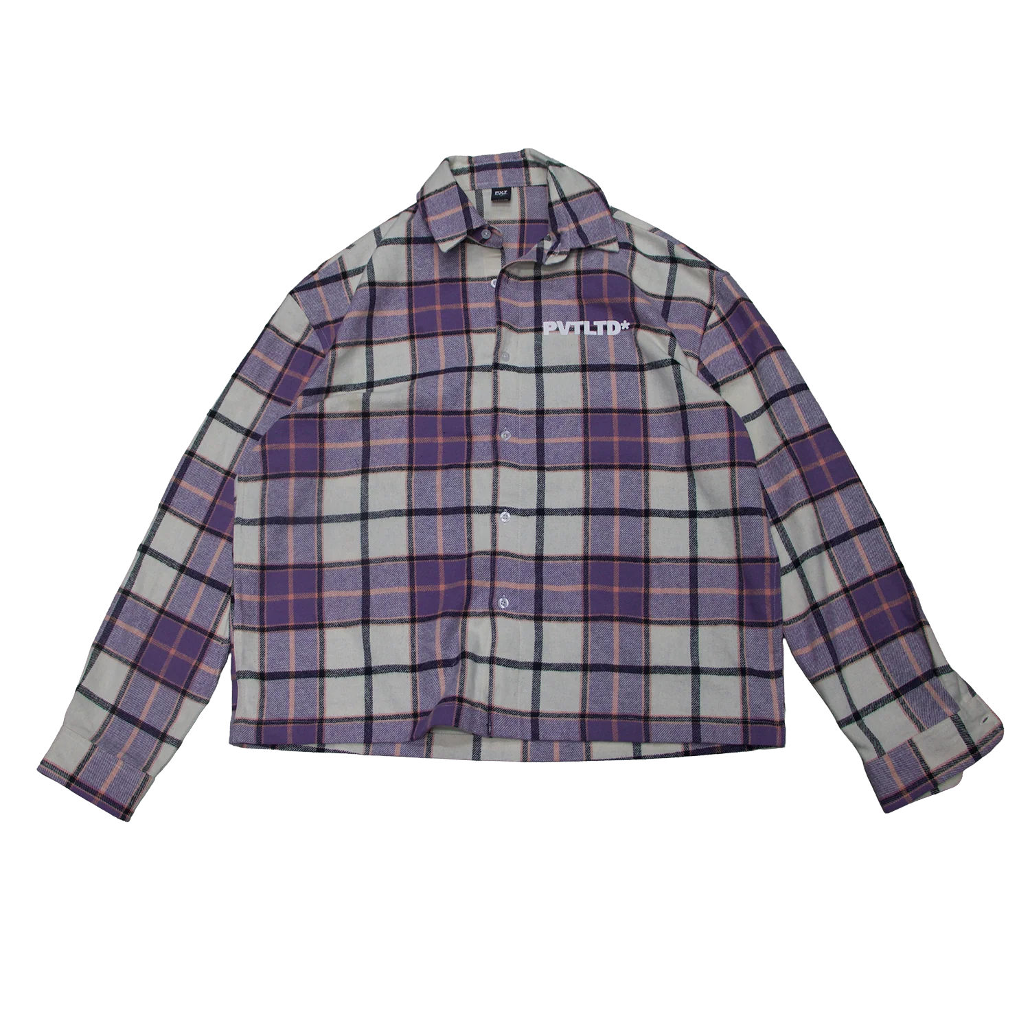 PURPLE CHECKERED SHIRT