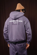 OLD LAVENDER BOX FIT HOODIE