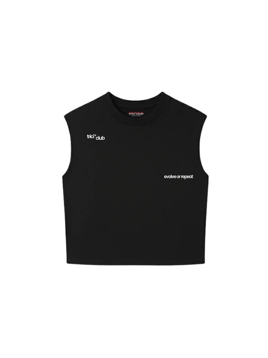 BASIC VEST IN BLACK