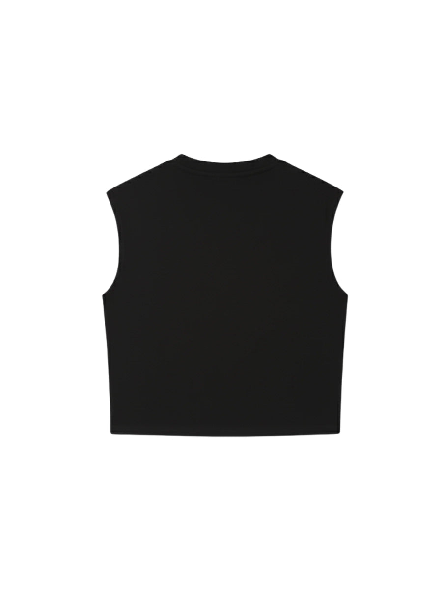 BASIC VEST IN BLACK