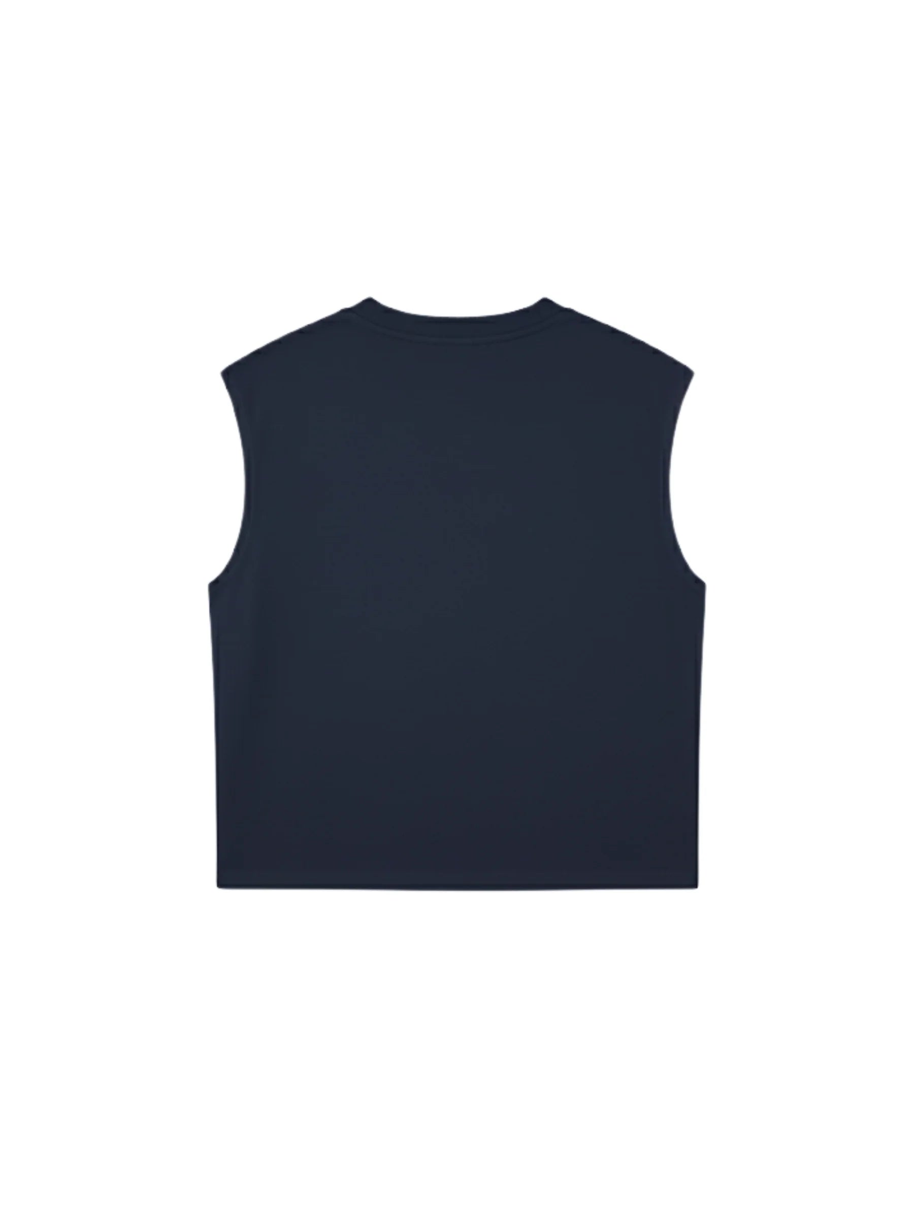 BASIC VEST IN BLUE