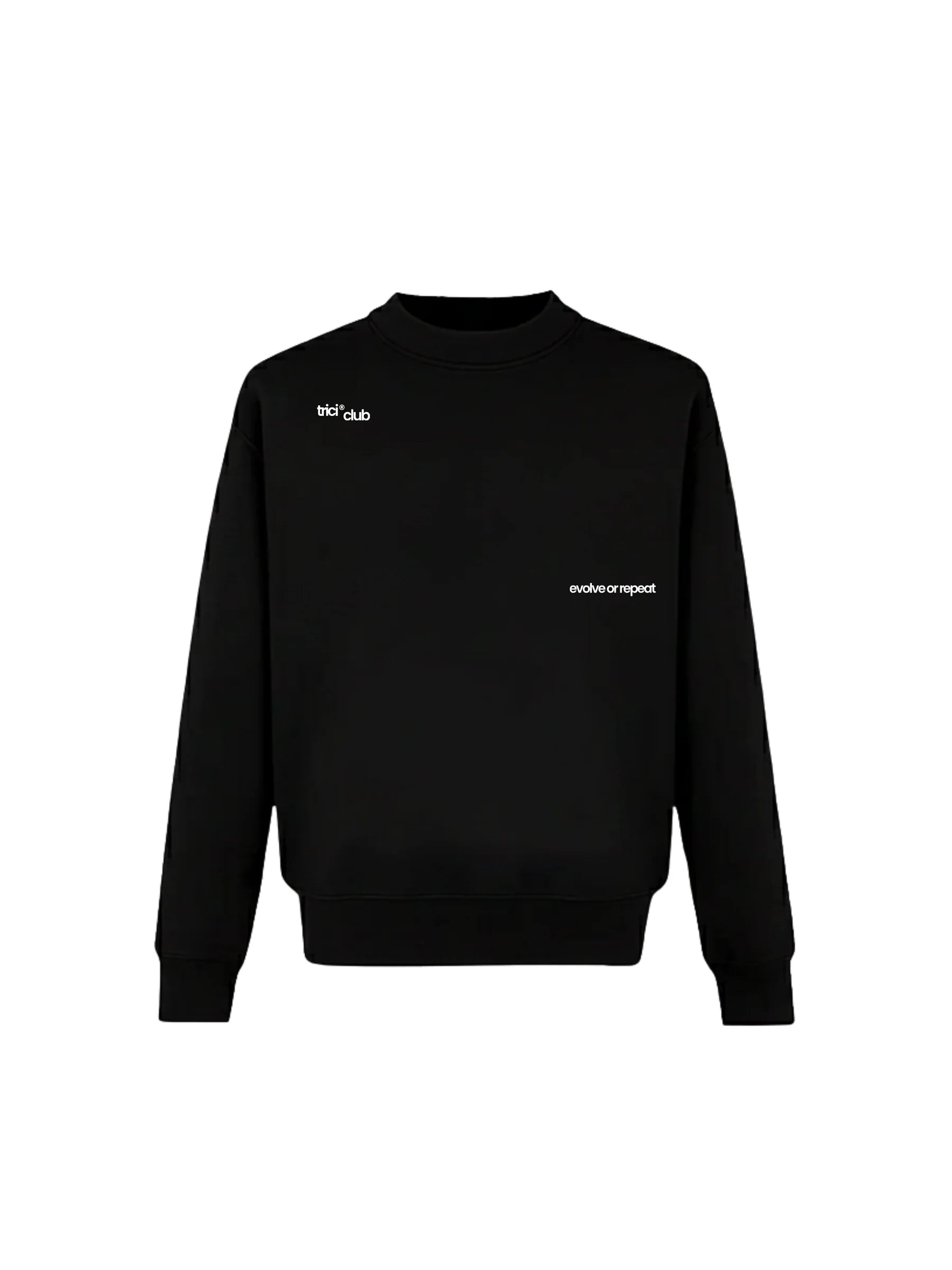BASIC SWEATSHIRT IN BLACK