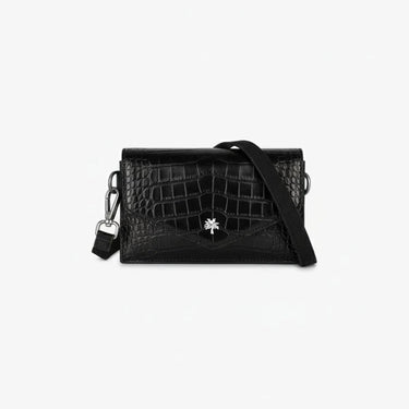 PALM CROSSBODY CROC LEATHER BAG