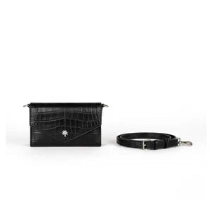 PALM CROSSBODY CROC LEATHER BAG