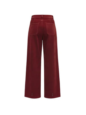KARI SUEDE LEATHER PANT