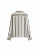 SAHARA STRIPE BOXY SHIRT TRICI