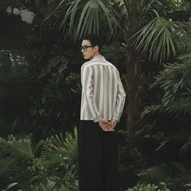 SAHARA STRIPE BOXY SHIRT