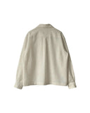 GRID EMBROIDERED LINEN SHIRT TRICI
