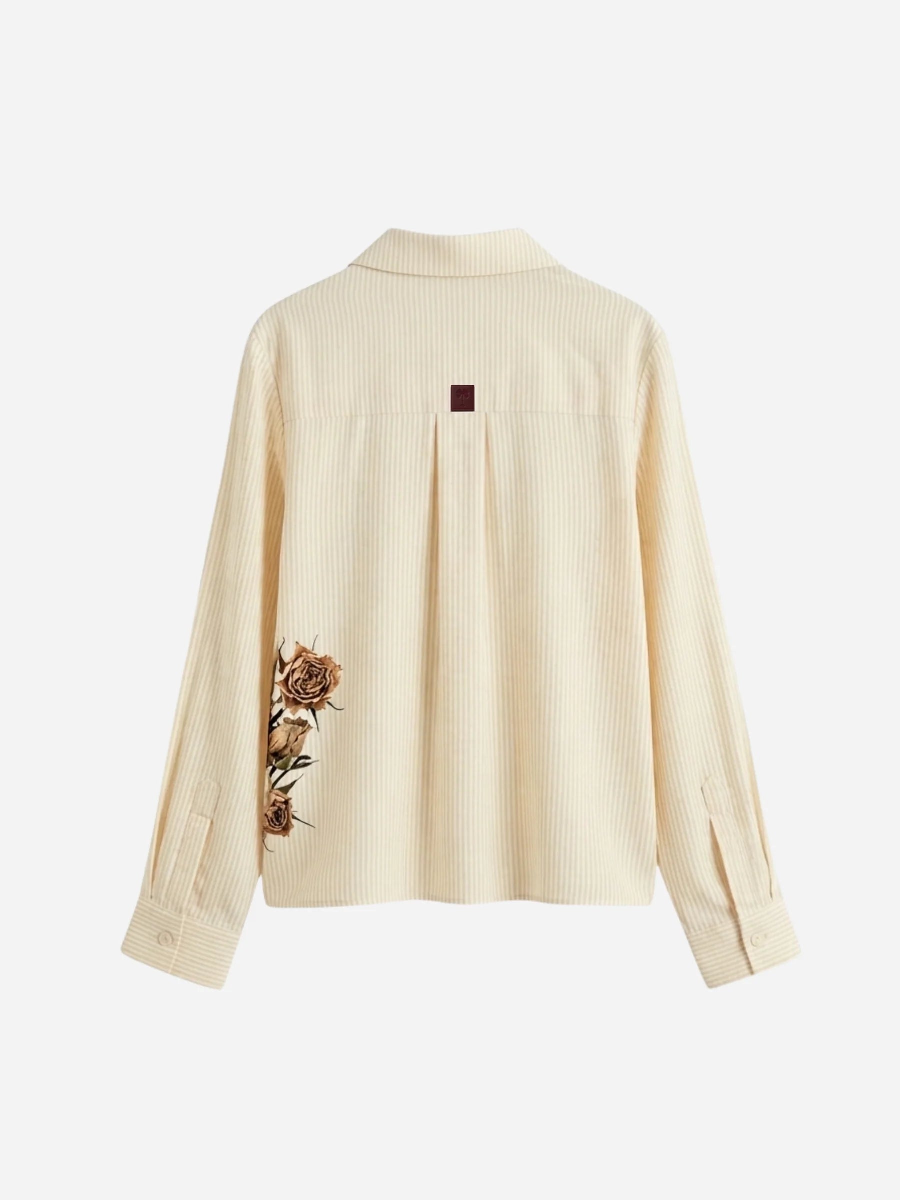 SADFLOWER CREAM SHIRT