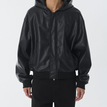 NOIR HOODED JACKET